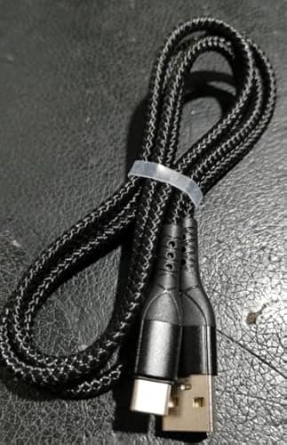 Stærk og holdbar USB-A til USB-C hurtig dataopladerkabel Opladningskabel Synkronisering til smartphone og tablets