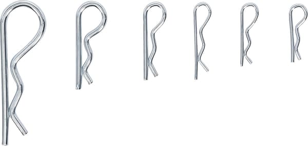 Sortiment af splitstifter | Ø 2,4 - 4,0 mm | 150 stk.