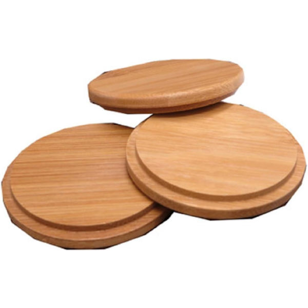 4-pack Bambu Kopplock Trä Kopplock Kaffemugg Kopplock Trä Te Glas Kopplock Dryck Kopplock Set