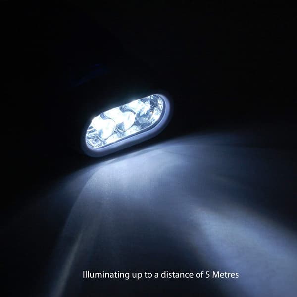 LED-dynamovalo, sininen