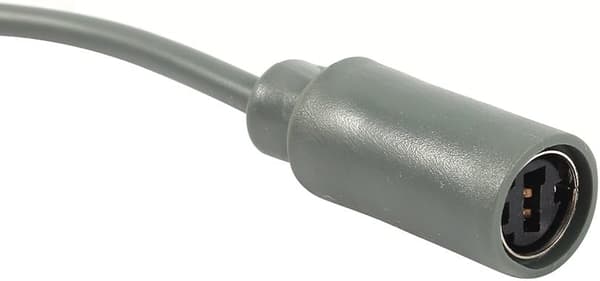 Erstatningskabel for kablet kontroller med USB-avbrudd for XBOX360 (grå)