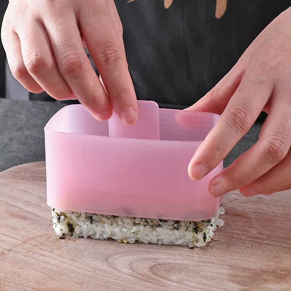 Onigiri Form, 3 stk. Risballform, Maker Kit, Sushiform Risform for Barn Bento Piknik Sushi DIY
