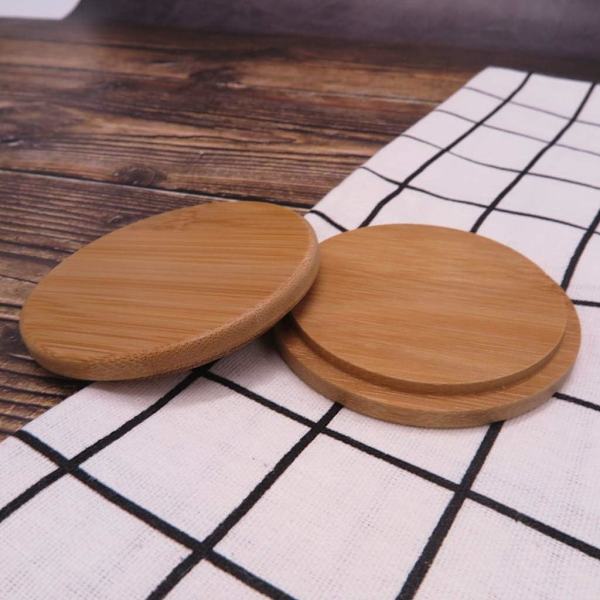 4-pack Bambu Kopplock Trä Kopplock Kaffemugg Kopplock Trä Te Glas Kopplock Dryck Kopplock Set