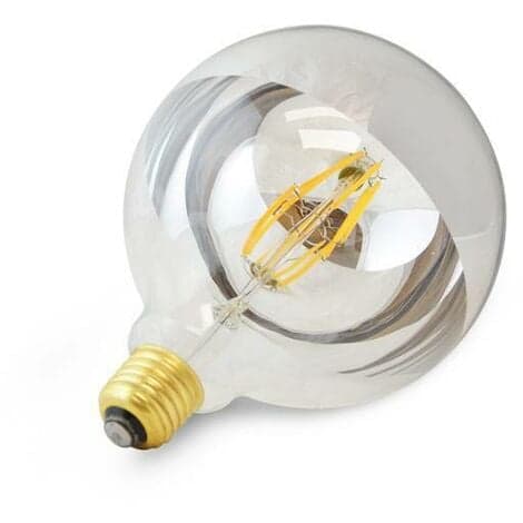 LED-lampa E27 4W G125 Extra Varmvit Spegeltråd