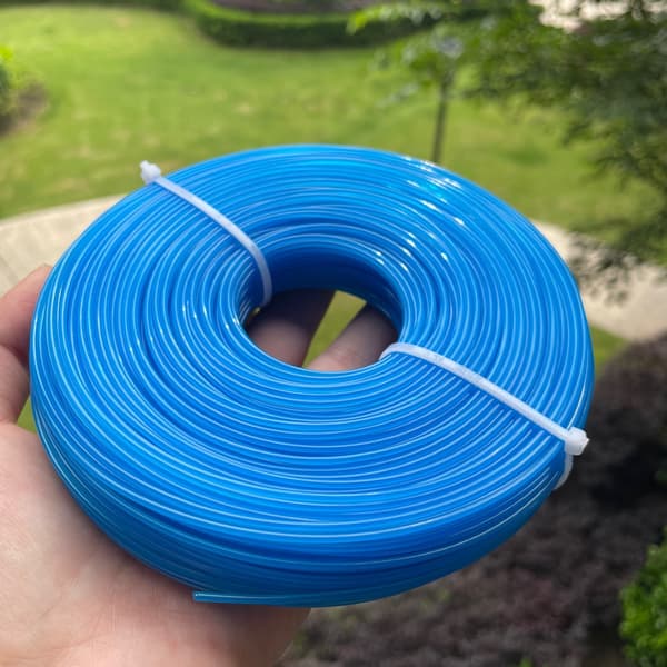 100m nylontrimmertråd, 1,6 mm diameter, 1-pakning, blå