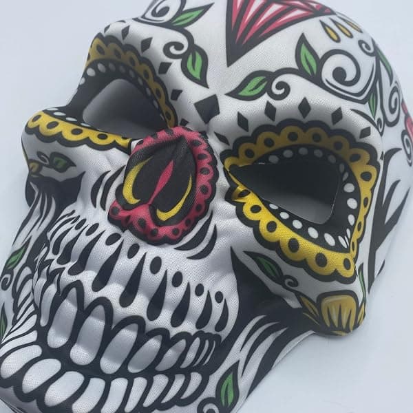 Mexicansk kranie maske til Halloween (Mursten og Sten)