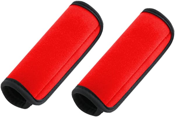 Set med 2 resväskehandtagsväskor (röd) 14,5 x 15,5 cm