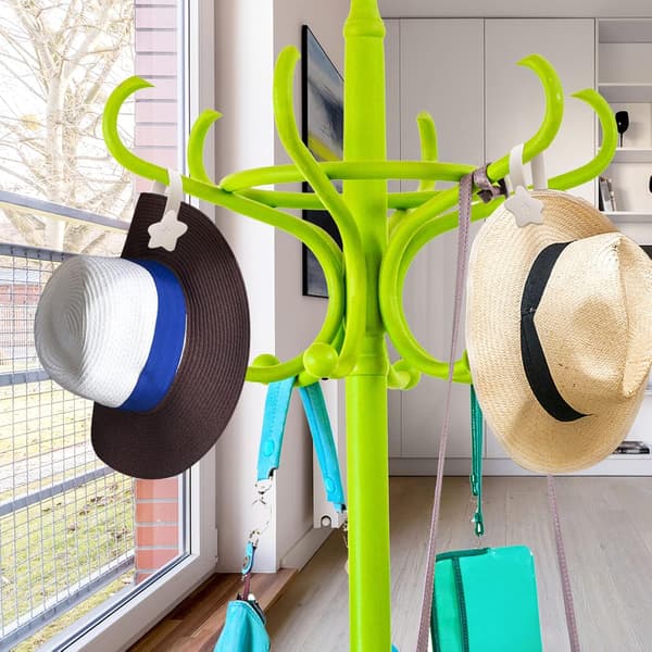 Hatteclips, magnetisk clips til at fastgøre rejsehatte til tasker; bærbart udendørs tilbehør egnet til kvinder, børn og voksne, beige