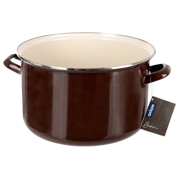 BRUN emaljgryta 30 cm, 10 l