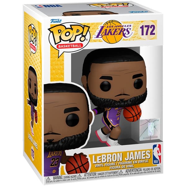 NBA Lakers LeBron James Pop-figuuri, keräilylelu