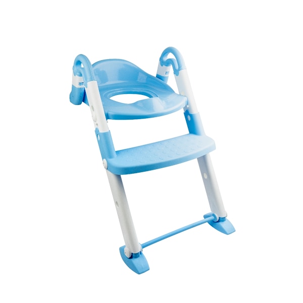 Babyloo Bambino Boost 3-i-1 træningssæde - blå/hvid