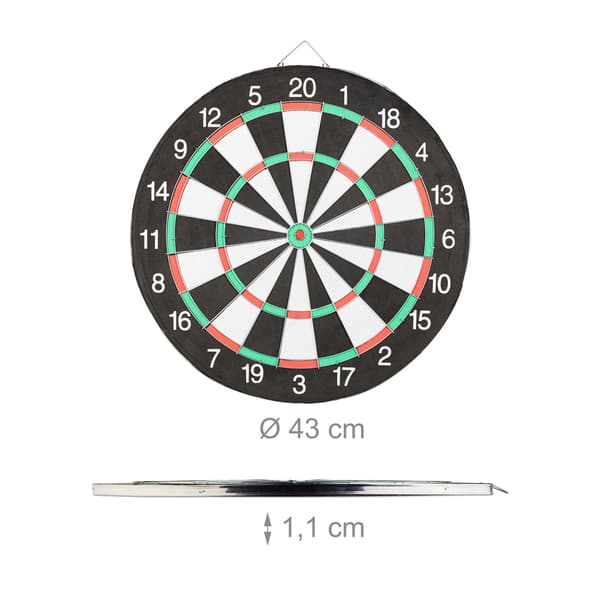Dartskive X1 med pile