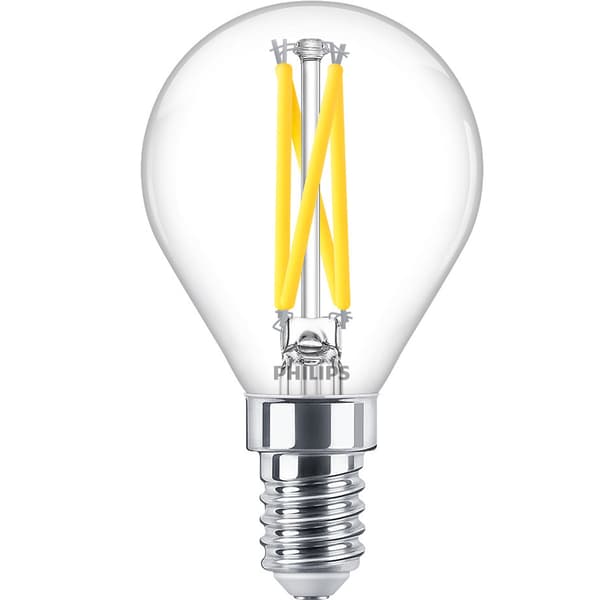 LED E14 Globe 2,5W (25W) Klar Dim WarmGlow 340 lm