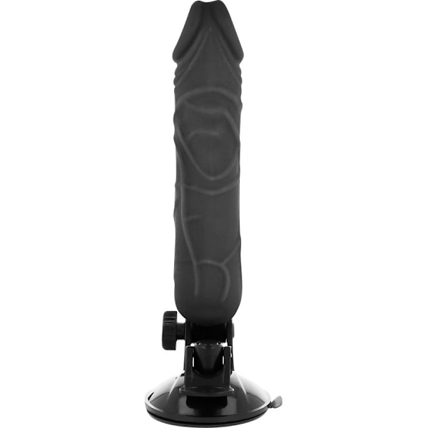 Basecock - Realistic Vibrator Remote Control Musta 20 cm -O- 4 cm