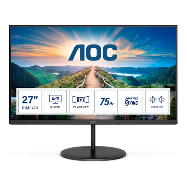 AOC 27" QHD-näyttö - Q27V4EA