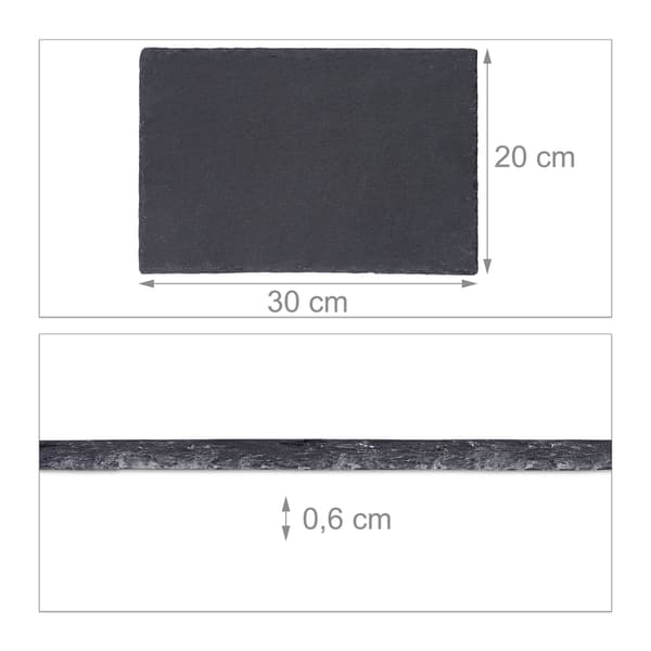 Skiffermatta 30x20cm