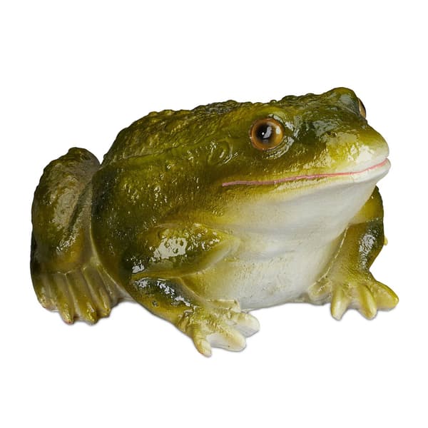 Havefigur Frø Kunststen