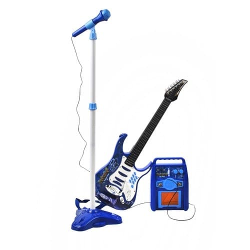Elgitarr+mikrofon+skyförstärkare 22409