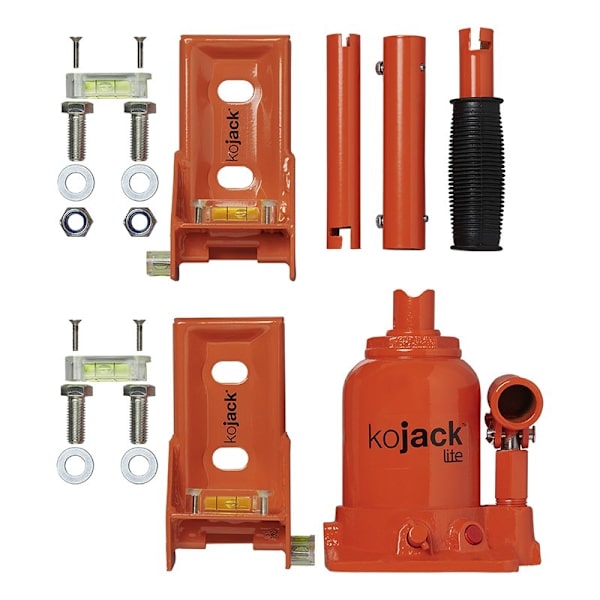 KoJack hydraulisk domkraft med utjämnare
