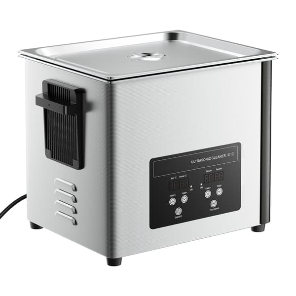 10L ultralydsrenser 40kHz, opvarmet, digital timer