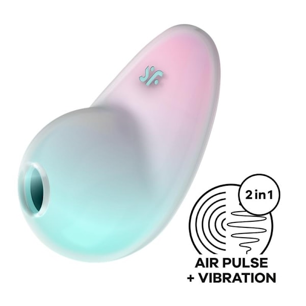 Pixie Dust Clitoris Sucker med Vibration Mint/Pink