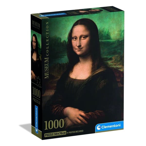 Mona Lisa 1000-brikkers puslespil til kunstelskere og samlere