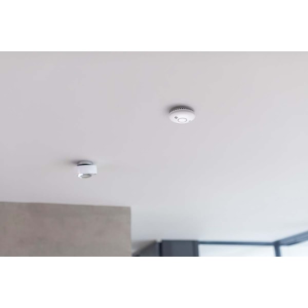 brennenstuhl®Connect Smarta rök- och värmedetektorer WRHM01 med appavisering och penetrerande larmsignal 85 Db