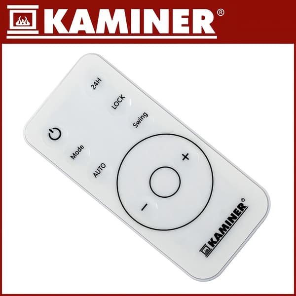 Luftridåvärmare, 2000W, WiFi, fjärrkontroll