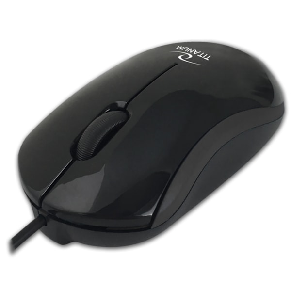 Titanum Usb-C Wired 3D optisk mus Dorado
