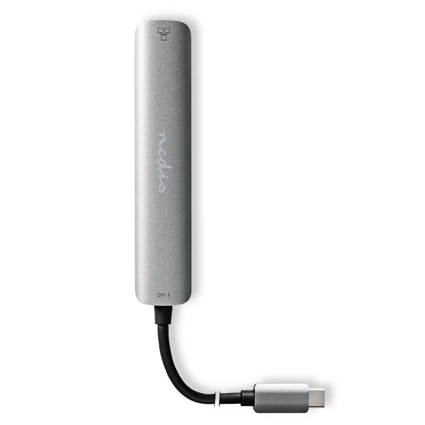 USB Multi-Port Adapter | USB 3.2 Gen 1 | USB-C™ Han | HDMI™ Hun / RJ45 Hun / 3x USB-A Hun | 5 Gbps | 0.20 m | Runde | Guldplateret | PVC | Antracit |