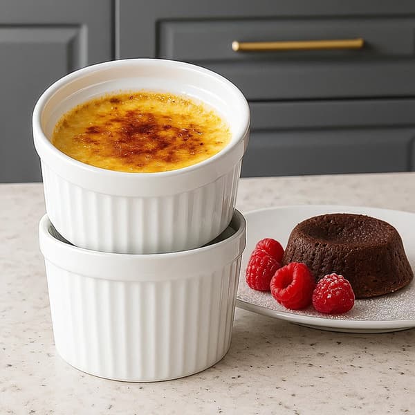 Ovnfast Ramekin Sæt, 6 stk