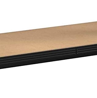 Kraftig opbevaringshylde, sort, 875 kg, 180x90x30 cm