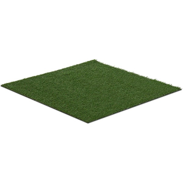 Konstgräs för terrass, balkong, mjuk 20 mm 13/10 cm 100 x 100 cm