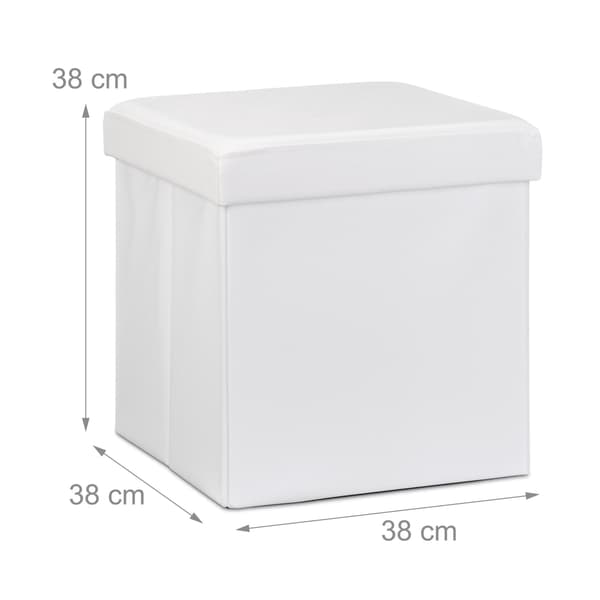 Vikbar pall konstläder