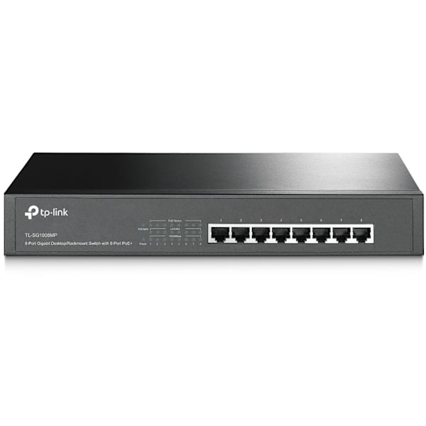 TP-LINK TL-SG1008MP - 8-portars switch