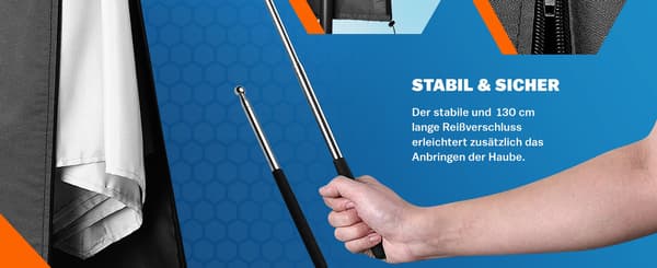 Parasollöverdrag Ø350cm, Väderbeständig, UV-beständig polyester