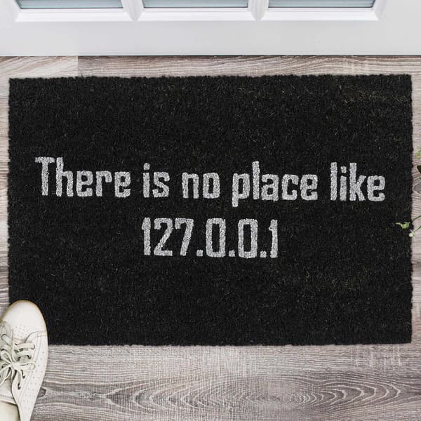 Dørmåtte kokosfiber "127.0.0.1"