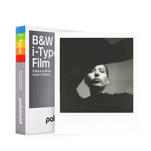 POLAROID B&W Film for i-Type White Frame