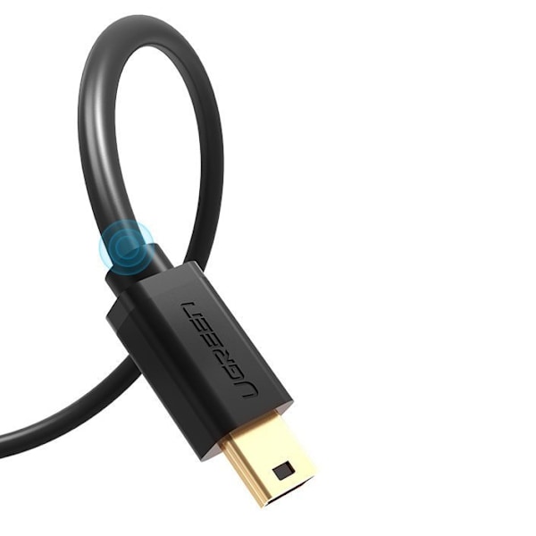 USB - mini USB-kaapeli 480 Mbps 3m musta