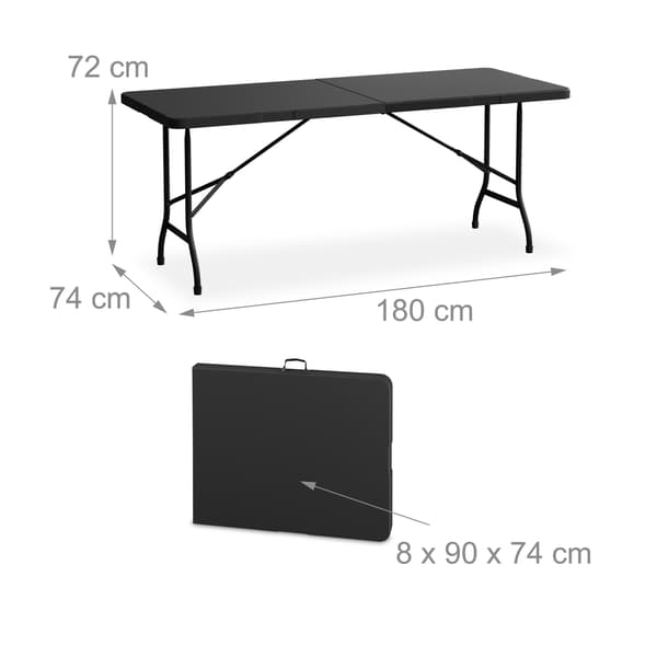 Fällbart trädgårdsbord