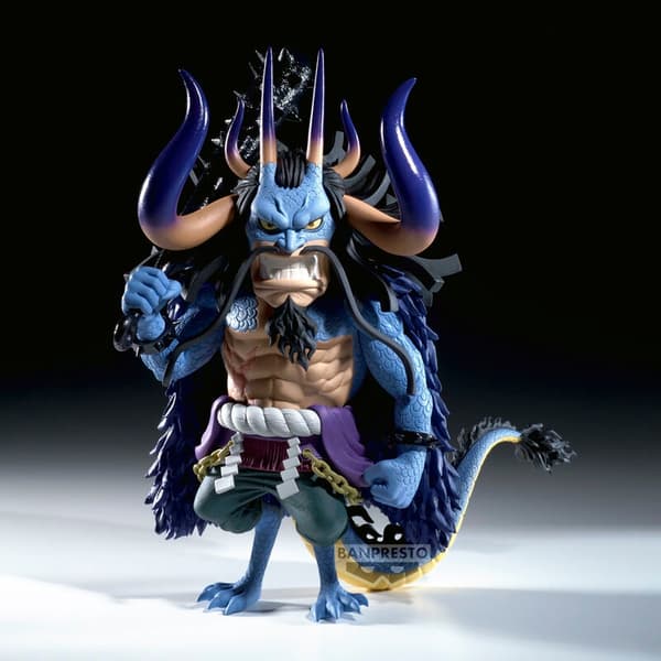 Kaido samlarfigur, 13 cm, animekaraktär i ett stycke