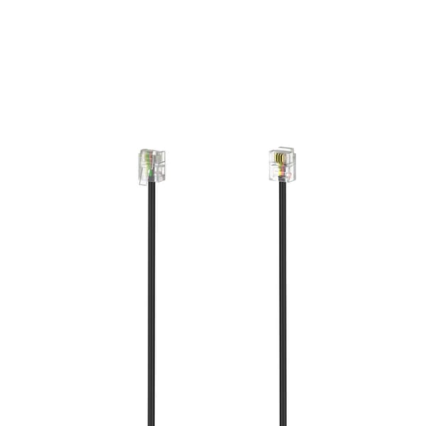 HAMA Cable Modular 6p4c Black 3.0m