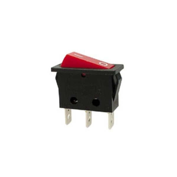 Power Rocker Switch 10A-250V Spst On-Off - Punaisella neonvalolla