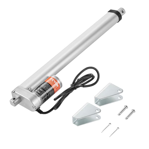 Lineær aktuator 12V, 300 mm slaglængde, 1500N, IP54