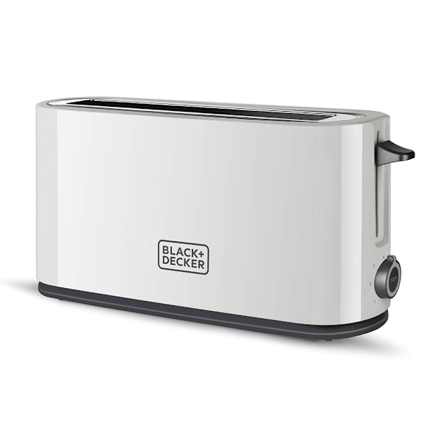BLACK+DECKER Leivänpaahdin 1000W Valkoinen
