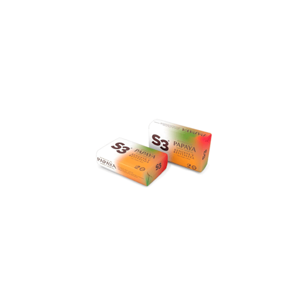 S3 Papaya Soap Bar 2 x 125 gr