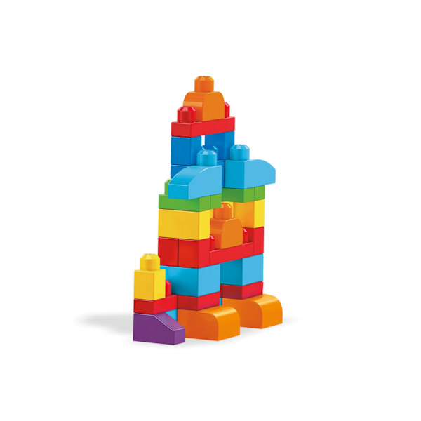 Mega Bloks Stor Byggetaske Blå 60 Stk