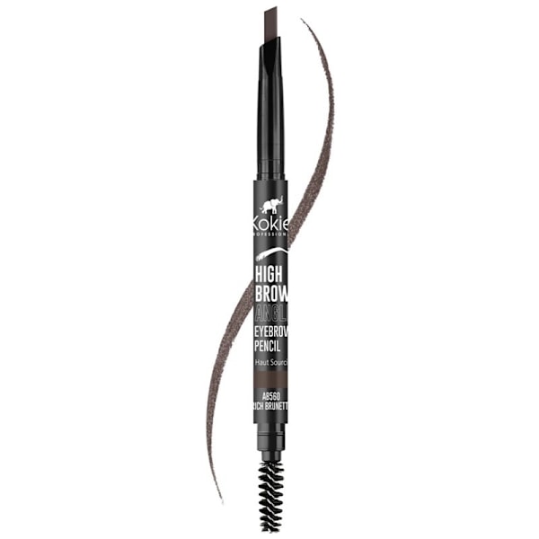 Kokie High Brow Angled Brow Pencil - Rich Brunette