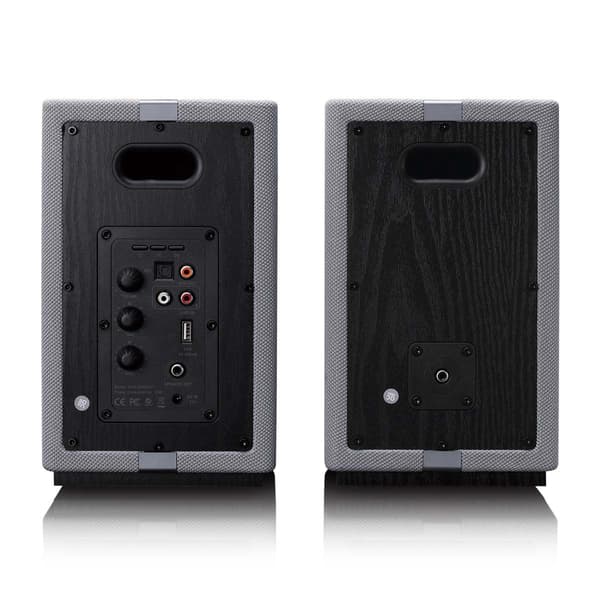 Bluetooth stereo reolhøjttalere, 80W RMS, DSP, RCA/USB