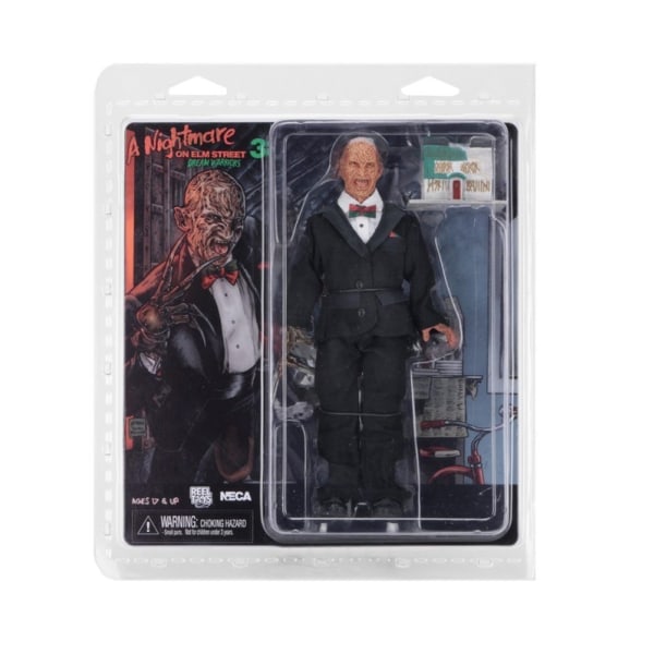 Nightmare On Elm Street Freddy Krueger Rökning actionfigur 20cm